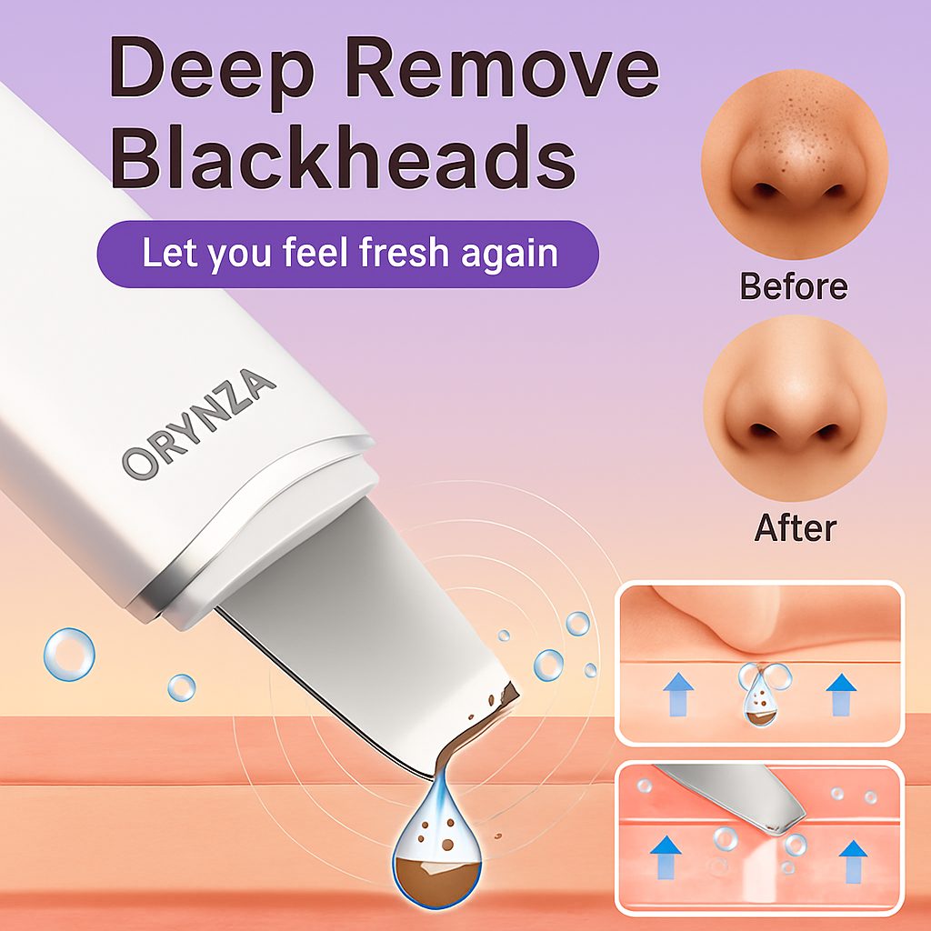 ORYNZA™ Ultrasonic Skin Scrubber